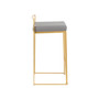 Fuji Gold Counter Stool, Set of 2