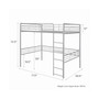 Bodhi Full Metal Loft Bed