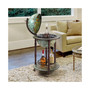 Sixteenth Century Cielo Blue Replica Globe Bar Cabinet
