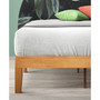 Moiz 14" Wood Platform Bed / No Boxspring Needed, Queen