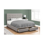 Bed with 2 Storage Drawers