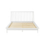 Modern Wood Queen Spindle Bed
