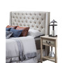 Jarson Wingback Tufted Headboard - Full/Queen