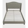 Myrick Upholstered Tufted Platform Bed, Queen