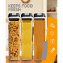 4 Piece Food Storage Containers, 1.9 Liter