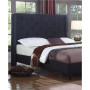 Valentina Piece Upholstered Linen Blend Wingback Platform Bed, California King