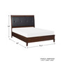 Norhill Sleigh Bed - King