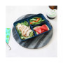 Food Prep 3-Compartment Food Storage Containers, Pack of 10