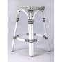 Tobias and Rattan Counter Stool