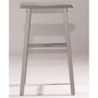 Moreno Non-Swivel Backless Bar Height Stool