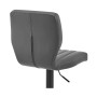 Bardot Adjustable Faux Leather Swivel Bar Stool