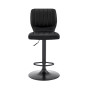 Bardot Adjustable Faux Leather Swivel Bar Stool