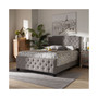 Furniture Marion Modern Button Tufted Full Size Bed