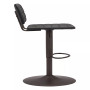 43" Steel, Polyurethane Holden Adjustable Bar Chair