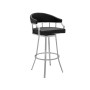 Palmdale Swivel Modern Faux Leather Bar and Counter Stool