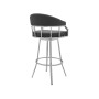 Palmdale Swivel Modern Faux Leather Bar and Counter Stool