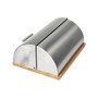 Stainless Steel Bread Box with Bamboo Board