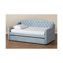 Freda Traditional and Transitional Twin Size Daybed with Trundle
