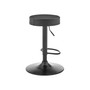 Dax Backless Faux Leather Adjustable Bar Stool