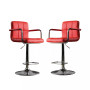 Devera Adjustable Swivel Bar Stool, Set of 2