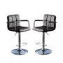 Devera Adjustable Swivel Bar Stool, Set of 2