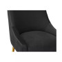 Beatrix Pleated Velvet Bar Stool