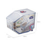 Easy Essentials 50.7-Cup Food Storage Container with Flip Lid and Serving Cup