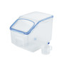 Easy Essentials 50.7-Cup Food Storage Container with Flip Lid and Serving Cup