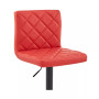 Duval Adjustable Faux Leather Swivel Bar Stool