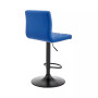 Duval Adjustable Faux Leather Swivel Bar Stool