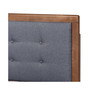 Emele Modern Transitional Queen Size Platform Bed