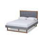 Emele Modern Transitional Queen Size Platform Bed