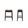 Belfast Saddle Counter Stool