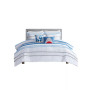 Haisley Chenille Trim 5-Pc. Comforter Set, Full/Queen