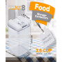 8 Piece Food Storage Containers, 0.8 Liter