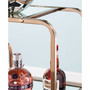 Mada Art Deco Mirrored Bar Cart