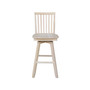 Mission Bar Height Stool with Swivel and Auto Return