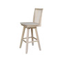 Mission Bar Height Stool with Swivel and Auto Return