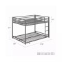 Mason Metal Full Bunk Bed