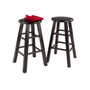 Element 2 Piece Wood Counter Stool Set
