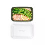 Food Prep 1-Compartment Food Storage Containers, Pack of 10