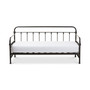 Elsie Black Bronze Finished Metal Daybed