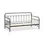 Elsie Black Bronze Finished Metal Daybed