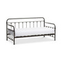 Elsie Black Bronze Finished Metal Daybed