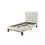 Bond Linen Upholstered Twin Platform Bedframe