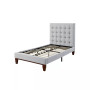 Bond Linen Upholstered Twin Platform Bedframe