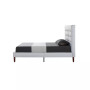 Bond Linen Upholstered Twin Platform Bedframe