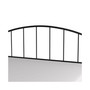Tolland Arched Spindle Metal Bed, Full