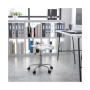 Vibrant Tractor Seat and Chrome Home/Office Stool