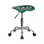 Vibrant Tractor Seat and Chrome Home/Office Stool